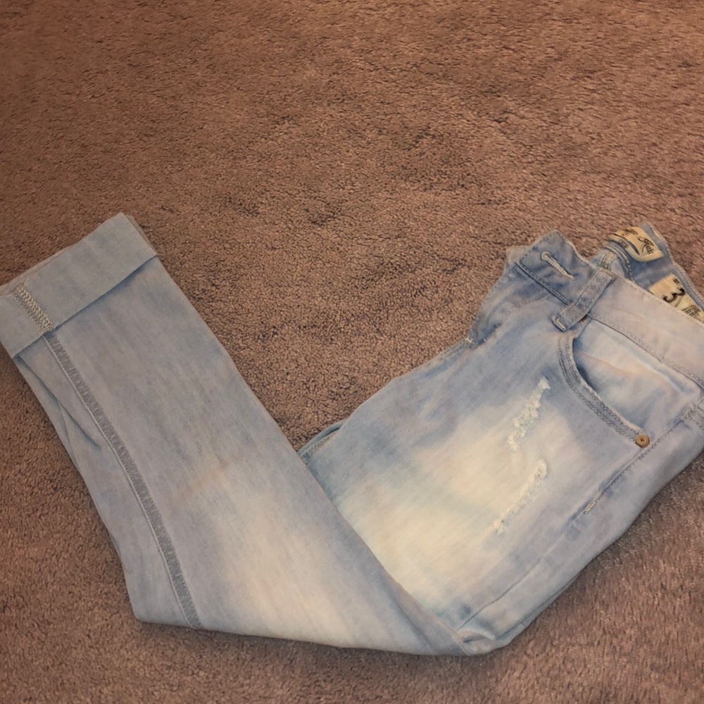 Cropped jeans